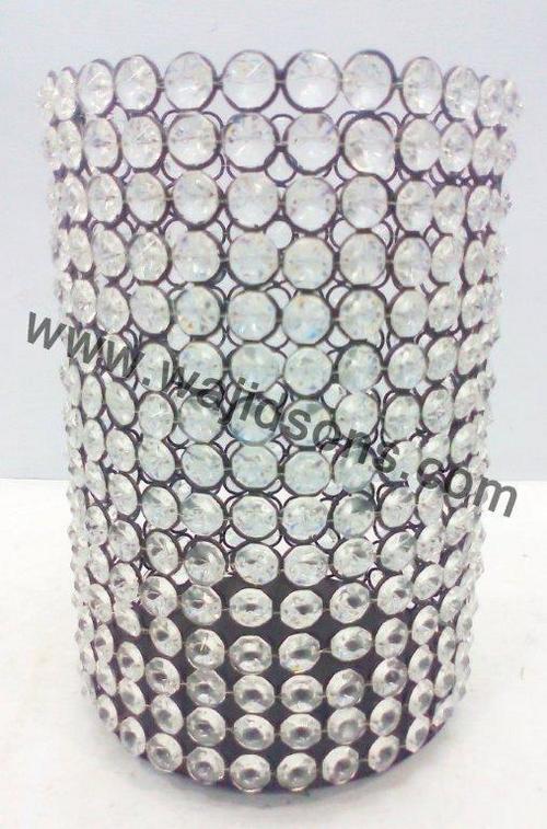 Crystal Beaded Centerpieces Votive Holder