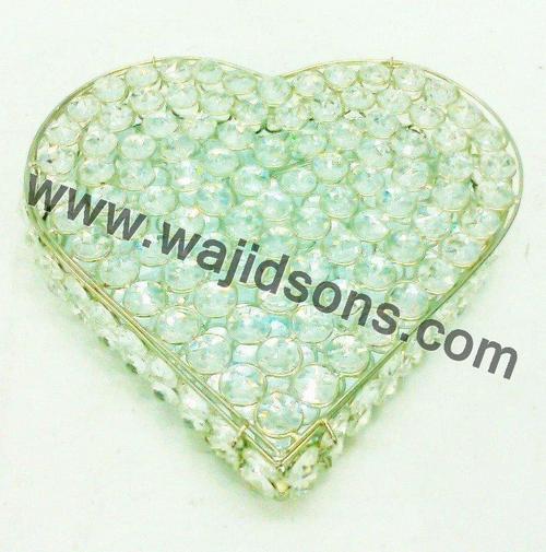 Heart Shape Crystal Diamond Box