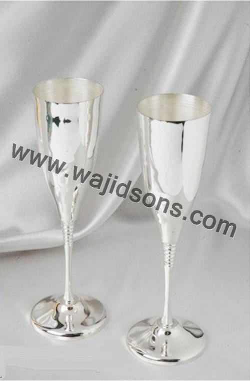 Silver Plated Drink Glass Set                     
