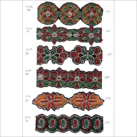 Designer Embroidered Laces