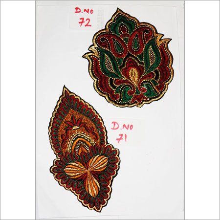 Embroidered Patches Metallic Threads