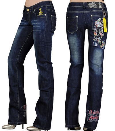 Women's Rhinestone Jeans