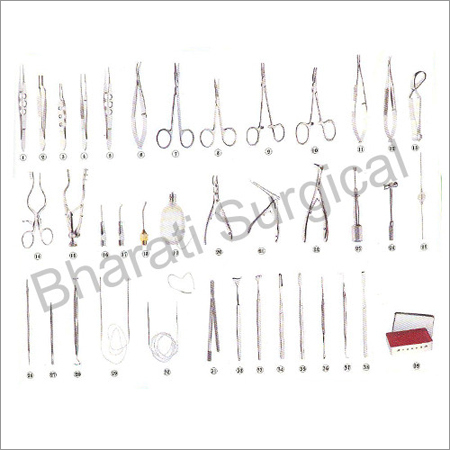 Lachrymal Intubation DCR Set