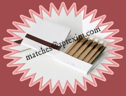 Advertising Matchbooks - Cardboard And Wood Material, Variable Dimensions, Full-Color Printing | Customizable, Durable, Portable, Reusable Matches