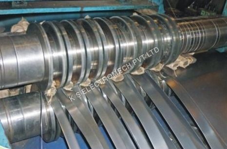 Steel Coil Slitting Line - Color: Silver