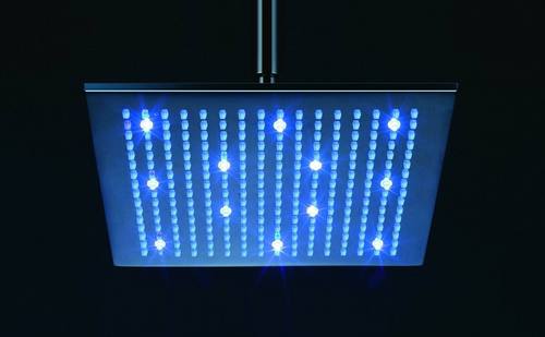 LED Brass Shower