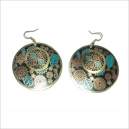 Antique Brass Earrings