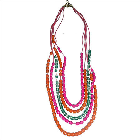 Multi Strand Beaded Necklace