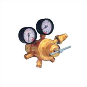 Golden And Black High Pressure Gas Regulator