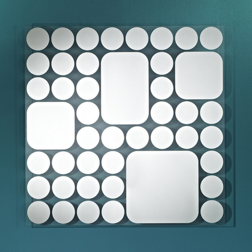 Stainless Steel Panel - 12x12 Inches, Polished Finish, Durable Material, Noise Reduction, Easy Adhesive Installation