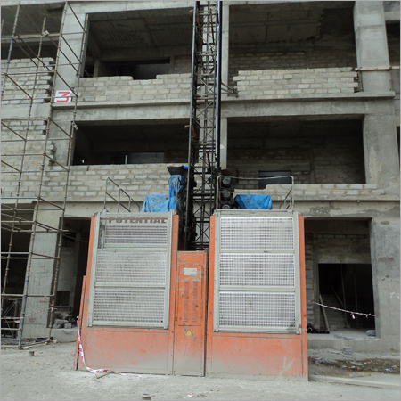 Passenger Cum Material Hoist Rental