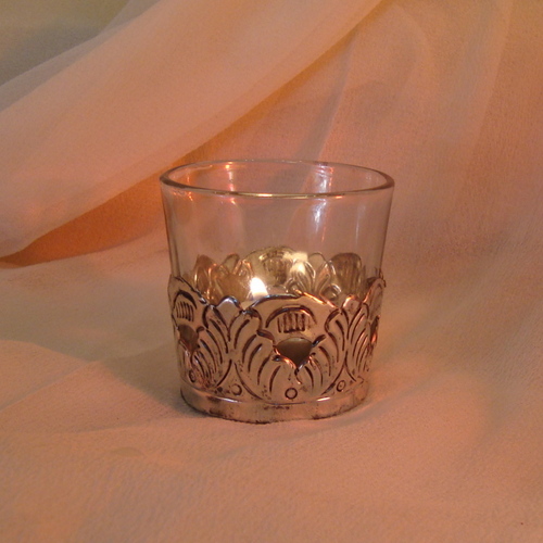 GLASS CANDLE HOLDER ,MATEL CANDLE VOTIVE , DECORATIVE CANDLE HOLDER , COLORED CANDLE HOLDER 