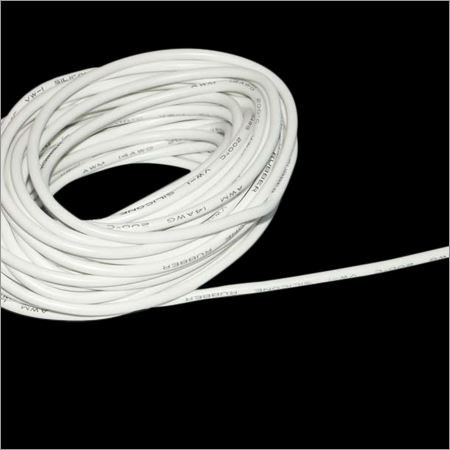 White Silicone Cable