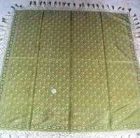 Olive Green Cotton Table Linen