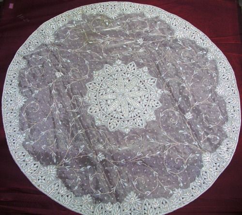 White Round Table Linen