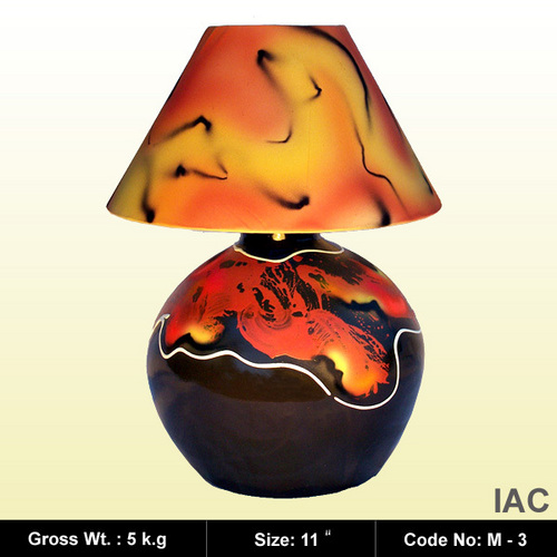 Terracotta Night Lamp