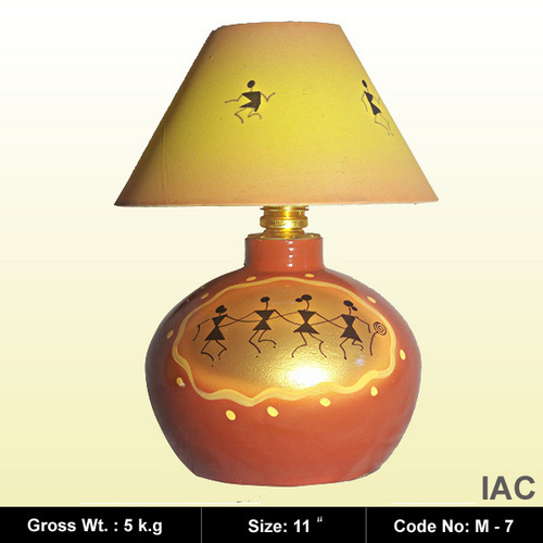 Terracotta Night Lamp