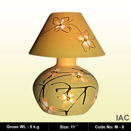 Terracotta Night Lamp