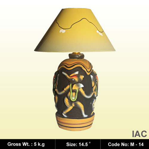 Terracotta Night Lamp: Egypt
