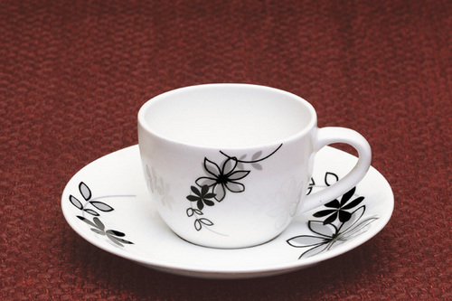 Cup Saucer - Coffee cream