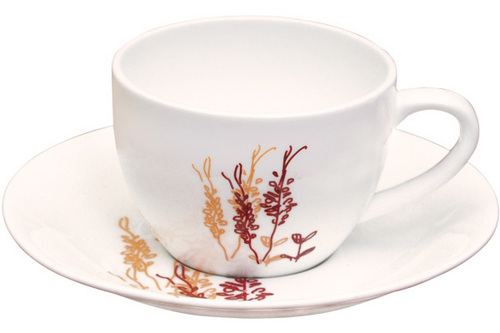 Cup Saucer - Coffee cream