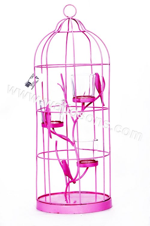 decorative ivory bird cage centerpiece