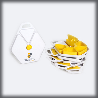 Promotional Home Utilities - Plastic Hexagon Shape, White | Customizable Design, Durable, Lightweight, Practical Gift