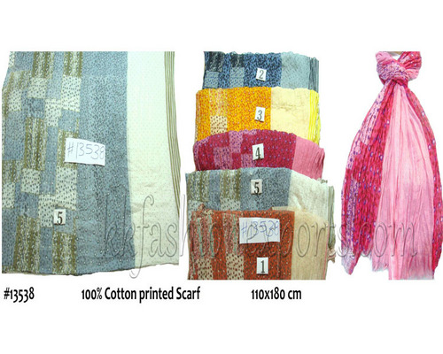 Cotton Printed Scarf