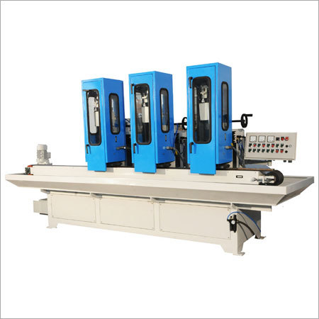 Three Head Conveyor Type Grinding Machine