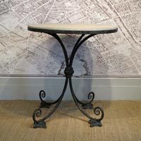 WROUGHT IRON TABLE