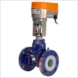 Lined Diaphragm Valve Electrically Actuated