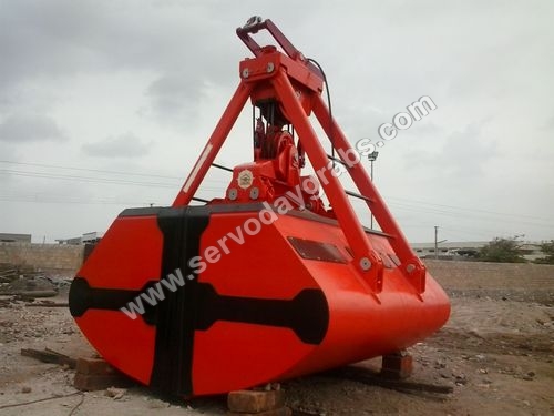 Mechanical Rope Clamshell Grab