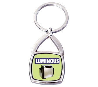 Square Corner Key Chains