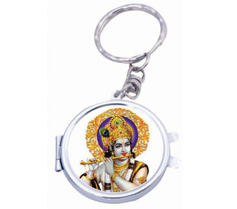 Round Mirror Key Chains