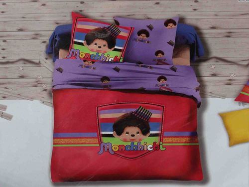 Beautisious cartoons Print bedsheet
