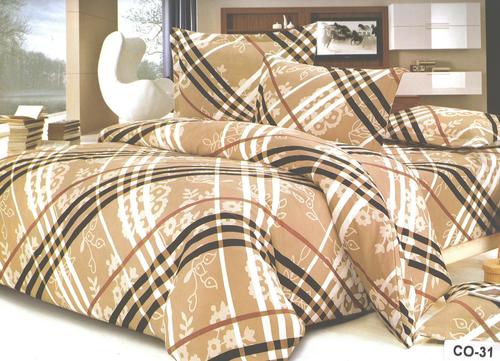 White floral Printed BedSheet