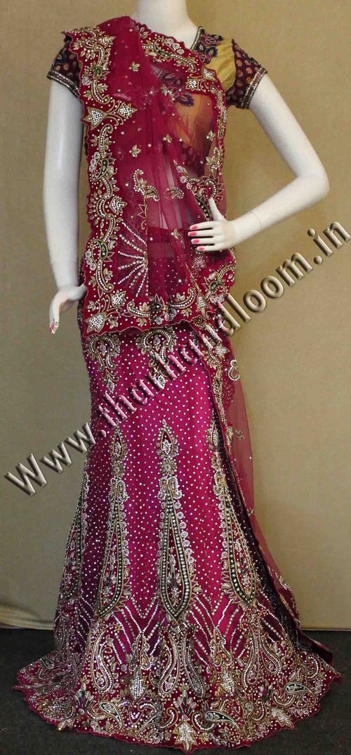 Innovative bridal lehenga