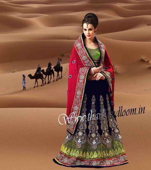 Bridal wear Georgette saree