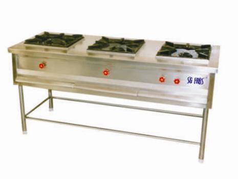 Three Burner Range