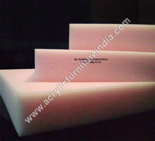 Acrylic Sofa - Acrylic, Variable Dimensions, Pink | Modern Design, Durable, Easy Cleaning, Lightweight, Smooth Finish, Stylish Look