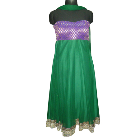 Chanderi Anarkali Suits