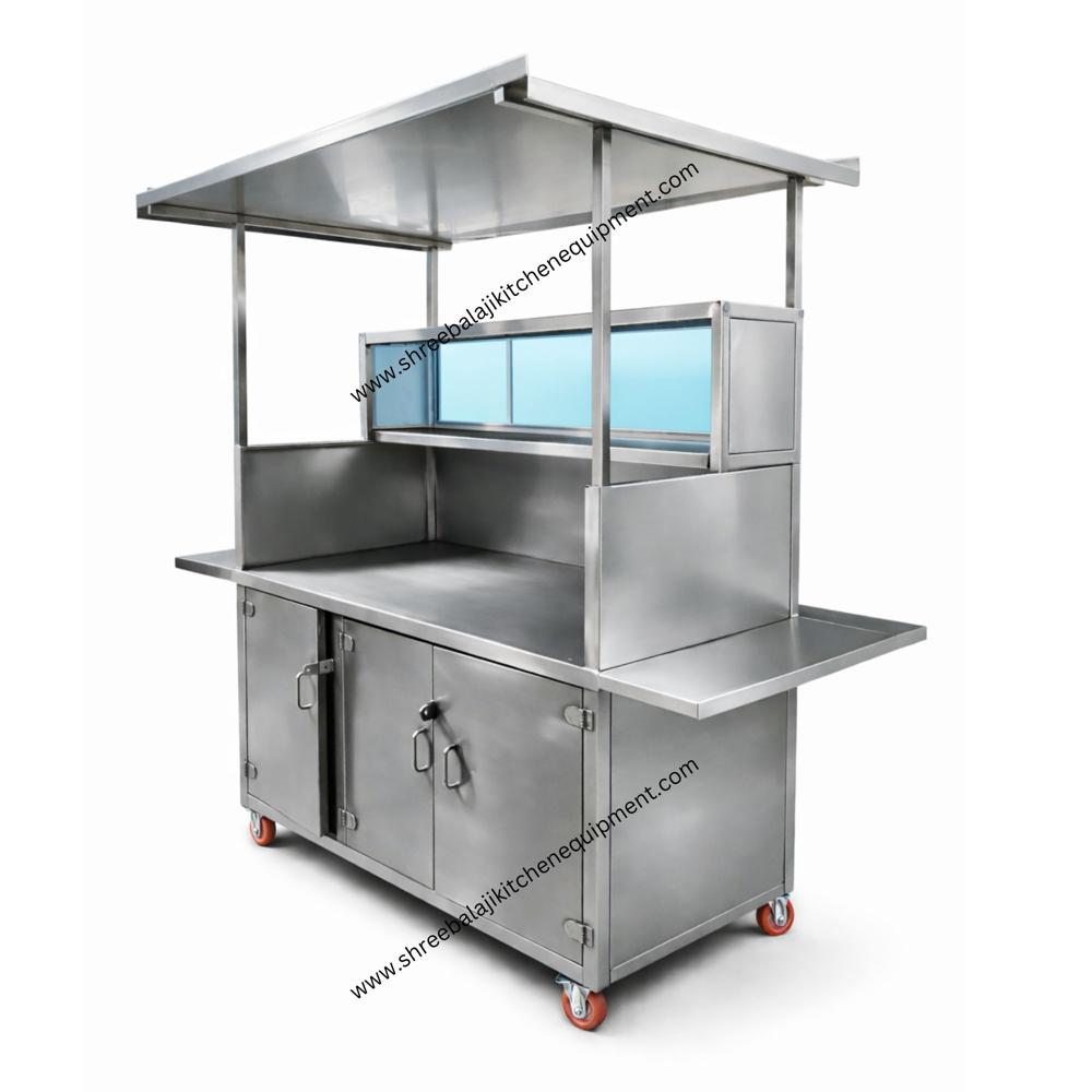 Steel Juice Counter - Color: Silver