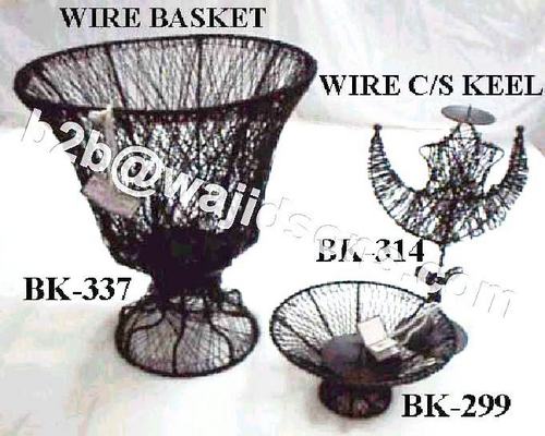 Plate Wire Knit Black