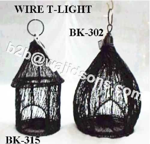 Hanging Wire Cage Black