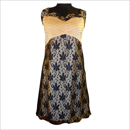 Ladies Stylish Suits - Lace, Knee-Length, Black | Elegant Design, Comfortable Fit, Trendy Style, Versatile Wear