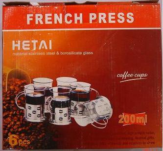6 Pcs Coffee Mug Set
