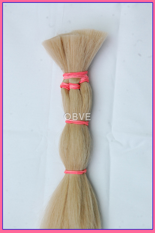 Bleached Human Hair