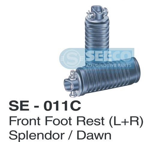 Polishing Front Footrest (L+r)