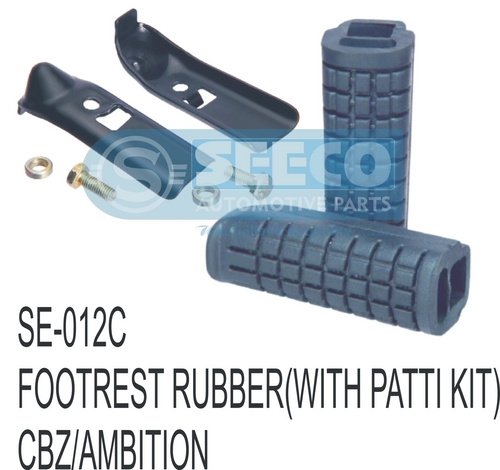 FOOTREST RUBBER (WITH PATTI KIT)