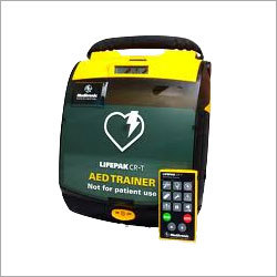 CR Plus Training System - Plastic and Metal, 10x10x5 inches, Grey | AED Trainer, Remote Control, Reusable Electrodes, 100-Hour Battery Life